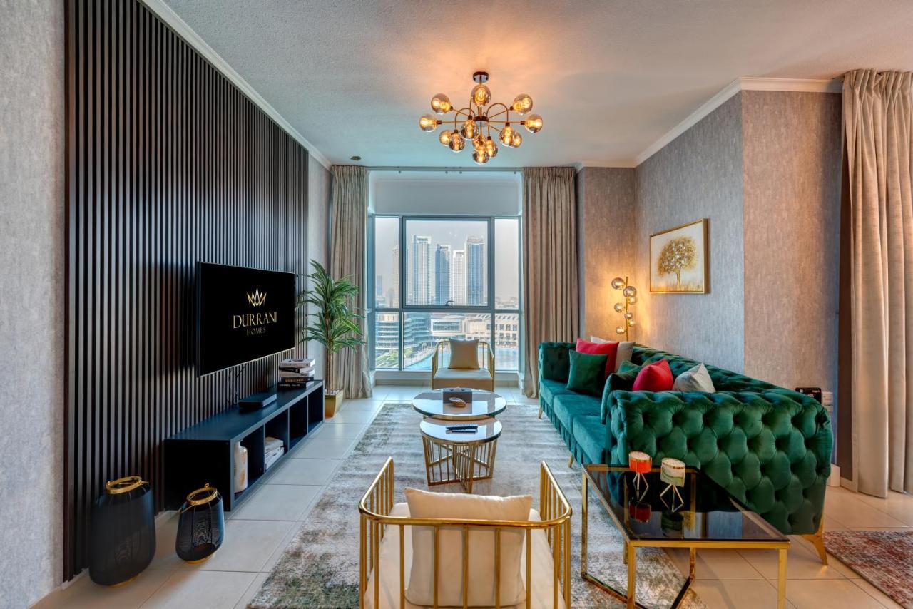 Durrani Homes - Luxe Living With Burj Khalifa And Fountain View - Third Room Without Partition Dubaï Extérieur photo