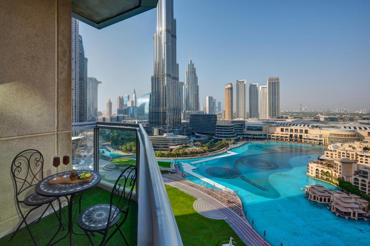 Durrani Homes - Luxe Living With Burj Khalifa And Fountain View - Third Room Without Partition Dubaï Extérieur photo