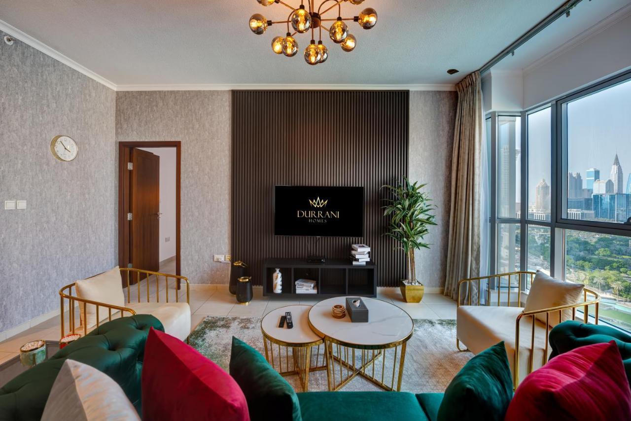 Durrani Homes - Luxe Living With Burj Khalifa And Fountain View - Third Room Without Partition Dubaï Extérieur photo